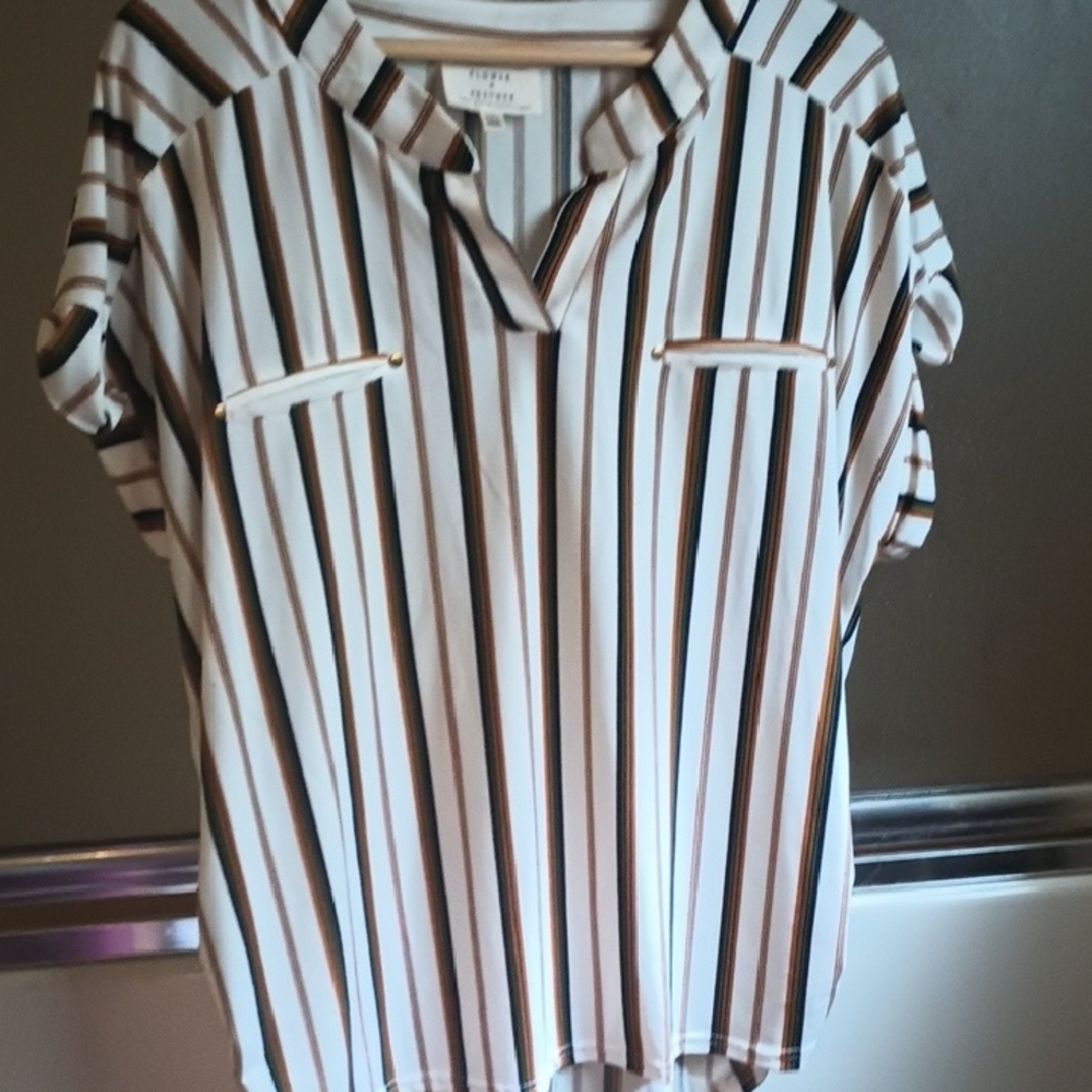 Striped Women's Top by Papaya
